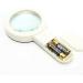 Magnifying Glass HD High Power Mirror with LED Light 205MM Optical Lens Reading Magnifier 5X Enlarged Mirror Magnifier Magnifier Handheld Magnifier Magnifier - Buy Online on GoSupps.com