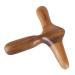 Beavorty 1 piece of footprint wood massage tools hand tools foot massage balls for feet wood massage tools for base guasha for body thai wood massage tools face