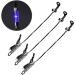 Lixada Fishing Bite Alarm Set: 3 LED Wireless Alerts, Extending Aluminum Bankstick, Padded Tool Bag - Buy Online on GoSupps.com