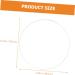TEHAUX Acrylic Panels Clear Round Acrylic Sheet Cake Pan Key Fob Clear Acrylic Circle Rounds Acrylic Cake Disc Glass Plate Transparent 30.00X30.00X0.30CM - Buy Online on GoSupps.com