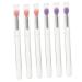 Healeved 6pcs Silicone Lip Brush Lip Gloss Brush Lipstick Applicator Eyeshadow Applicators Lip Mask Applicator Brush Silicone Brush Lip Mask Brush Lipstick Brush with Caps Lip Brush Wand