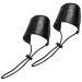 NOLITOY 4 Pairs Heel Protector Rubber Heel Saver Boot Heels for Women Boots for Women with Heel Shoe Protectors Covers Shoe Protector Covers Heel Guard Men and Women Shield Unique Leather