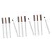 FOMIYES 12 Pcs Waterproof Brow Pencil Waterproof Eyebrow Pen Eyebrow Pencil Tool Miss No Smudge 1 count (Pack of 1) As Shownx3pcs