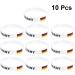 Garneck 10pcs Germany Land Flag Silicone Bracelets - Support Football Athletics Gymnastics & Hockey - Perfect Souvenir for Sports Fans - Buy Online on GoSupps.com