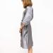 Buy Mollensiuer Silver Salon Robe - Stylish Hair Cutting Smock for Clients | International Shipping Available - Buy Online on GoSupps.com