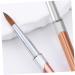 Healeved Metal Rod Nail Art Pen Nail Art Liner Nail Art Pens Nail Art Brush Manicure Liner Brush Nail Brushes for Nail Art Nail Drawing Pens Striping Stripe Aluminum Manicure Tools 17.40X1.00X1.00CM As Shown - Buy Online on GoSupps.com