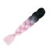 LDMY Jumbo Braiding Hair Extensions - 6PC Ombre Black to Light Pink 24 Yaki Synthetic Kanekalon Hair for Women - Shop Internationally! - Buy Online on GoSupps.com