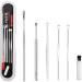 6pcs Stainless Steel Spiral Ear Wax Pickers Remover - Silver Color - Buy Online on GoSupps.com