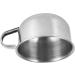 Premium Stainless Steel Shaving Soap Bowl with Handle - Liyjtk Shaving Foam Tool for Men - Buy Online on GoSupps.com