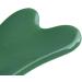 Heart-Shaped Guasha Tool for Wrinkle Reduction - Green Massage Stone for Adults | Dark Green Roller Board - Buy Online on GoSupps.com