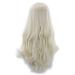 BGHJUE Blonde Lace Front Wig - 26-Inch Silk Straight Heat Resistant Synthetic Wig for Women - Glueless & Stylish - Buy Online on GoSupps.com