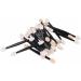 Baluue 300 Pcs Cosmetic Eyeshadow Eyeliner Brushes Long Eyeshadow Double Head Eyeshadow - Buy Online on GoSupps.com