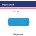 Detectaplast Blue Waterproof Metal Detectable Plasters - 100 Strips, 25x72 mm - Ideal for Catering First Aid Kits in Food Handling Environments - Buy Online on GoSupps.com