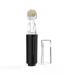 Derma Roller Microneedle Roller Microneedling Beauty Tool for Women and Men Micro Needle Roller Face Scalp Beard Derma Stamp 0.25mm (Black)