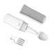 Parkinson Spoon Adaptive Utensil for Hand Tremor and Parkinson Disease with Self Stabilizing Smart Lift Kit for Parkinsons Patients or Tremors Sufferers Arthritis Aid Cutlery