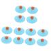 Zerodeko 12 Pcs Silicone Cup Lid Ceramic Coffee Mug Leakproof Lid Tea Mug Lid Concentrate Travel Soft Cover 11x11x3cmx3pcs As Shownx3pcs