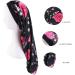 Shop Ladaypoa 2-Piece Long Satin Sleeping Hats for Women | Extra Large Soft Hair Hood | Comfortable Black & Red Design - Buy Online on GoSupps.com