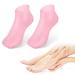 JOOTUEPO 1 Pair Moisturizing Exfoliating Socks Silicone Moisturizing Socks Anti Slip Aloe Socks for Dry Cracked Feet Women Repairing Dry Feet Cracked Heel and Softening Rough Skin