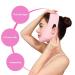 Double Chin Reducer Face Shaper V Line Mask | Soft Chin Strap for Women | Lift & Restore Skin Elasticity - Pink - Buy Online on GoSupps.com