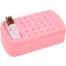 Nail Drill Bit Cleaning Brush Holder Portable 30 Hole Nail Drill Bit Holder Dustproof Space Saving for Nail Salon (Pink) - Buy Online on GoSupps.com