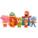 Pocoy0 Toys Set 7 PCS Cake Topper Mini Action Figure Dolls Cartoon Characters Figures Cake Decorations Playset Party Supplies for Boys Girls Don't eat