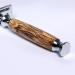 Taynie Bamboo Safety Razor - High-Quality Vintage Wet Razor for Men & Women | Includes 10 Blades - Eco-Friendly Silver Shaving Solution - Buy Online on GoSupps.com