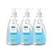 Aleva Naturals Hypoallergenic Bottle and Dish Wash Liquid - Plant-Based and Fragrance-Free Formula Dish Soap to Clean Baby Feeding Cups and Breast Pumps- 1.5L PACK (500ml x 3)