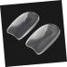 GLEAVI U Shape Heel Pads - Transparent Cushion for Optimal Comfort | 1 Pair Heel Cushions for Foot Support - Buy Online on GoSupps.com