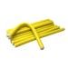 1/2 Diameter 9.5 Length Twist-flex Hair Roller Curling Rods 12 Pack