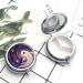 Koi Fish Ying Yang Design Custom Round Pill Box | Unique Medicine Organizer & Coin Purse - International Shipping Available - Buy Online on GoSupps.com