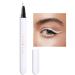 FAEYLI MAKEUP Ultra-Fine Felt-Tip or Microtip Liquid Eyeliner Pen White Waterproof Quick Drying Formula,021 Fl. Oz 3#White