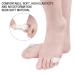 White Silicone Toe Separators for Hallux Valgus & Ectropion - D3P4 External Care Tool for Little Toe - Buy Online on GoSupps.com