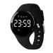 Ben Nevis Digital Children's Watch boy Sports Outdoor Waterproof wristwatch with LED light alarm clock stopwatch date fitness tracker clock with pedometer distance silicone bracelet 32-black-A