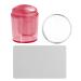 FACYNDE Nail Art Stamper nail polish manicure picture printed silicone stamper with cover jelly soft nail polish art craft printing plates punching stencils scraper decorations for nails