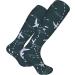Travel Around the World Aircraft Routes Compression Socks | 15-20 mmHg Circulation Support for Men & Women | Ideal for Running & Cycling - Buy Online on GoSupps.com