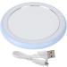 LED Lighted Travel Makeup Mirror Compact Dimmable Pocket Mirror Portable Handheld Makeup Mirror with Light USB Rechargeable Round Small Mirror for Purse Pocket Travel and Sky blue - Buy Online on GoSupps.com