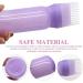 3pcs Hair Dye Root Comb Applicator Bottles - Reusable Plastic Squeeze Bottles (White/Purple/Pink) for Home, Barber Shop, Salon - Buy Online on GoSupps.com