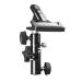 QYXINC Photo Video Studio Heavy Duty Metal Clamp Holder, Reflector Holder for Light Stand for Lighting Reflector Diffuser