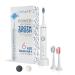 Sonic LED Whitening Toothbrush for Teeth Whitening & Gum Care | Rechargeable | Ultrasonic with 2 Blue-Lights LED Brush for Max Whitening with Red LED for Gum Care