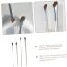 Baluue 4pcs Nose Shadow Brush Concealer Brush under Eye Angled Eye Shadow Brush Nose Makeup Brush Alloy medium As Shown - Buy Online on GoSupps.com