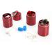 Waterproof Pill FOB Keychain Holder - Metal Dispenser Case for Outdoor Travel & Emergency - Buy Online on GoSupps.com