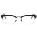 Foster Grant Warwick Men's Reading Glasses Black Faux Rimless +2.50
