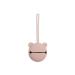 Jollein silicone pacifier box for on the go - Wild Rose - pacifier bag - 7cm - pacifier storage - old pink Wild Rose 7cm