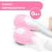 Chicco Pink Comb and Brush Set - Gentle Baby Grooming Essentials - Buy Online on GoSupps.com