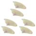Beaupretty 6 Pcs Scraping Board Guasha Scraper Gua Sha Stone Facial Jade Massager Tool Body Scraper Tool Gua Sha Plate Body Tools Scraping Tablets Cosmetic Natural Sheep Horn 7x4cmx3pcs Beigex3pcs