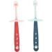 Minkissy 8-Piece Silicone Toothbrush Set for Kids | Travel-Friendly Oral Care Tools in Various Colors - Buy Online on GoSupps.com