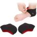 Uonlytech 2Pcs Heel Cushion Protectors - Plantar Fasciitis Heel Pads for Foot Pain Relief - Ankle Guard for Men and Women - Walking and Sports - Buy Online on GoSupps.com
