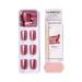 KISS imPRESS Color Press-On Nails Gel Nail Kit - Peanut Pink, Short Length, PureFit Technology - Polish-Free Manicure Set with Prep Pad, Mini Nail File, Cuticle Stick, 30 Fake Nails - Buy Online on GoSupps.com