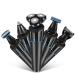 Electric Razor for Men 5 In 1 Multifunctional Electric Shaver Men Razor Washable USB Rechargeable Beard Trimmer Rotary Shaver Nose Hair Trimmer