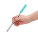 Sky Blue Silicone Teether Pencil Topper | Safe Baby Chewing Toy & Infant Sensory Pacifier - Buy Online on GoSupps.com